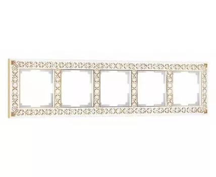 Рамка на 5 постов Werkel Antik W0051523