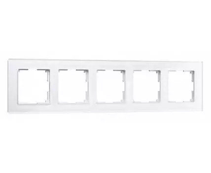 Рамка на 5 постов Werkel Favorit (белый) W0051101