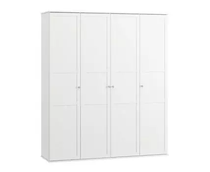 Распашной шкаф Амели-4-180-220 White
