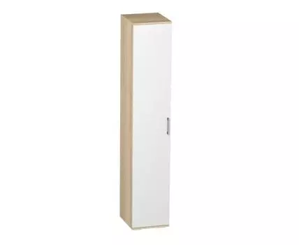 Распашной шкаф Белладжио (217.6, 50 см, С дополнительными полками, Прямые, Светлое дерево, 40 см)