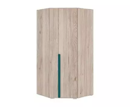 Распашной шкаф Лайк (210, 100 см, Угловые, Зеленый, 100 см)