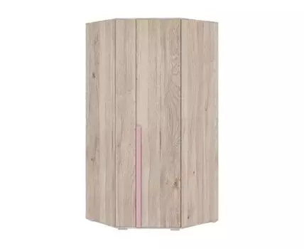 Распашной шкаф Лайк (210, 100 см, Угловые, Розовый, 100 см)