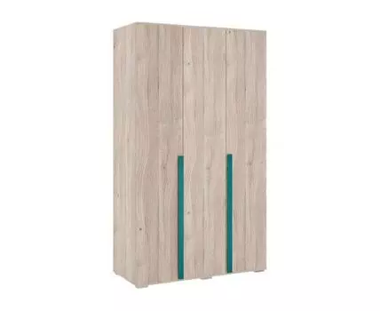 Распашной шкаф Лайк (210, 50 см, Без зеркала, Прямые, Зеленый, 120 см)