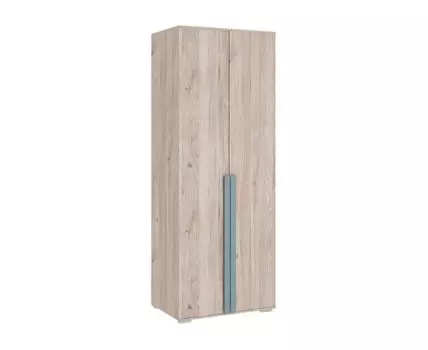 Распашной шкаф Лайк (210, 50 см, Прямые, Синий, 80 см)