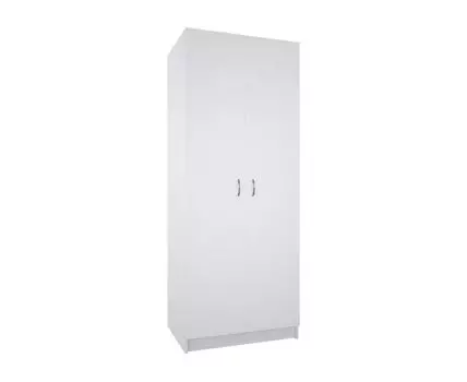 Распашной шкаф Парма (200, 60 см, Прямые, Белый, 78)