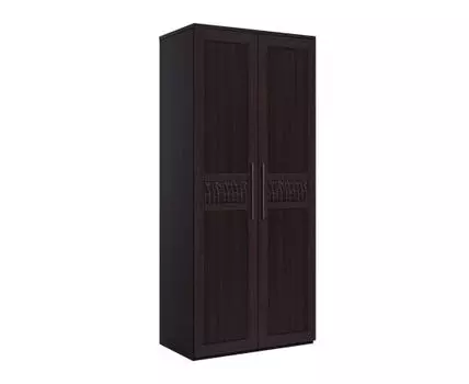 Распашной шкаф Парма (222, 60 см, Прямые, Коричневый, 100 см)