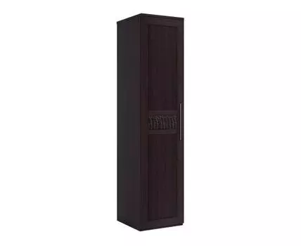 Распашной шкаф Парма (222, 60 см, Прямые, Коричневый, 50 см)