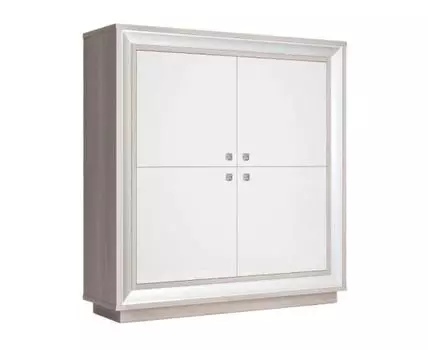 Распашной шкаф Прато (142.5, 40 см, Прямые, Светлое дерево, 136.4)