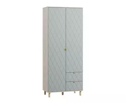 Распашной шкаф Теджонс-2 Diamond Mentol