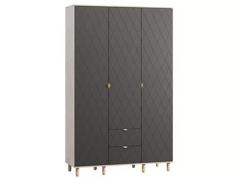 Распашной шкаф Теджонс-3 Diamond Grey