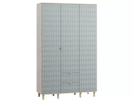 Распашной шкаф Теджонс-3 Leaf Mentol