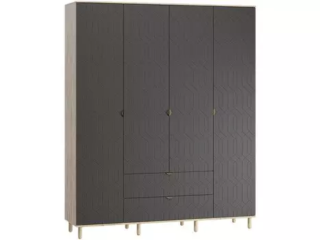 Распашной шкаф Теджонс-4 Deco Grafit