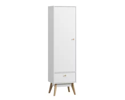 Распашной шкаф Торвалль-1.1 White