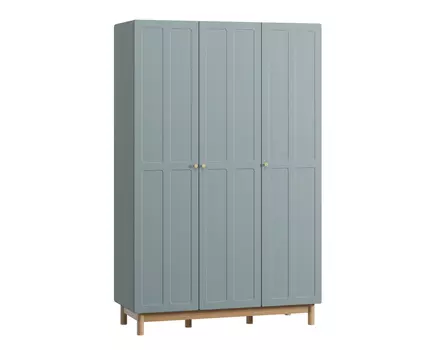 Распашной шкаф Виклу-3 Greenish Oak