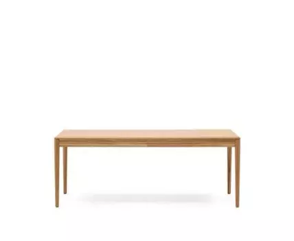 Раздвижной стол Lenon из натурального массива дуба и шпона 200(280)x90