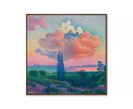 Репродукция картины на холсте Angel Blowing a Trumpet, 1857г. (мультиколор, 105)