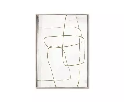 Репродукция картины на холсте Fine threads No3 (105)