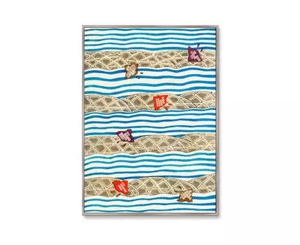 Репродукция картины на холсте Fishes, 1893г. (мультиколор, 75)