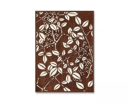 Репродукция картины на холсте Leaf pattern, 1893г. (мультиколор, 75)