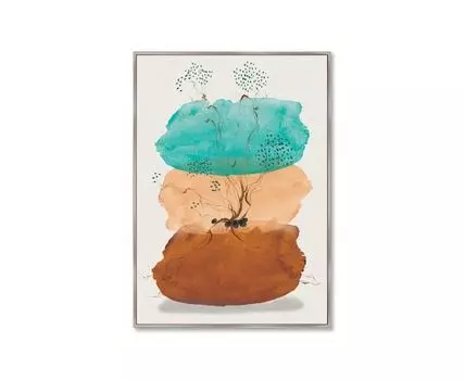 Репродукция картины на холсте The birth of Life, No2 (105)