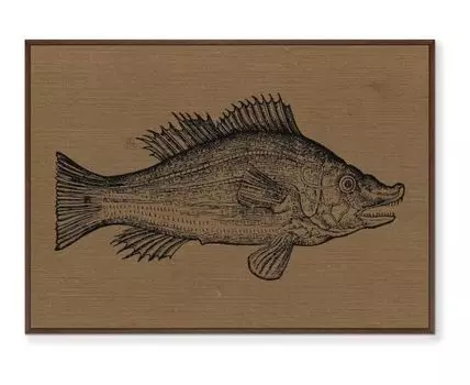 Репродукция картины на холсте The Medieval period Art Collection, No 27, V-XV вв. (мультиколор, орех, 75)