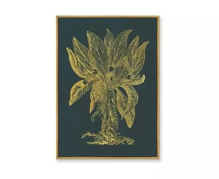 Репродукция картины на холсте The Medieval period Art Collection, No 38, V-XV вв. (мультиколор, золотистый, 75)