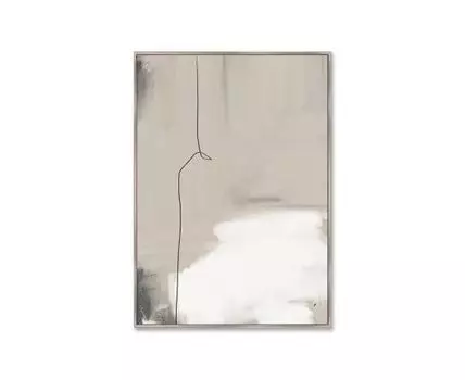 Репродукция картины на холсте Thin line (105)