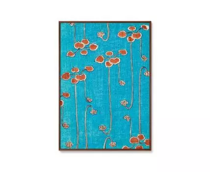 Репродукция картины на холсте Vine illustration, 1893г. (мультиколор, 75)