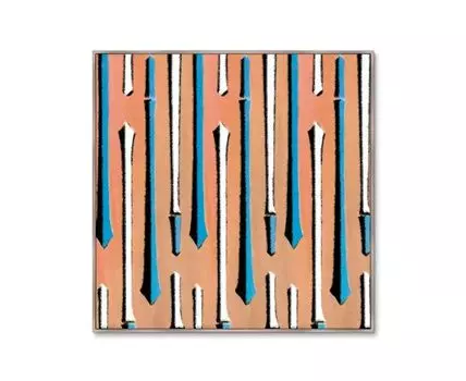 Репродукция картины на холсте Vintage print of Japanese textile №37, 1904г. (мультиколор, 105)