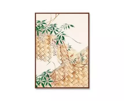 Репродукция картины на холсте Wisteria, 1893г. (мультиколор, 75)