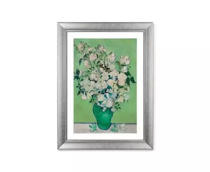 Репродукция картины в раме Ирисы, 1890г. (мультиколор, 60,5)