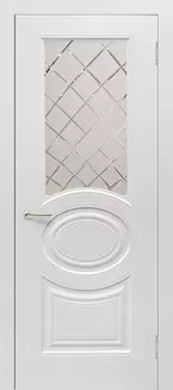 Роял 1 остекленная Белый