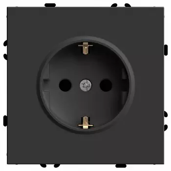 Розетка без заземления и со шторкой, без рамки Stekker RST16-5110-05 49854