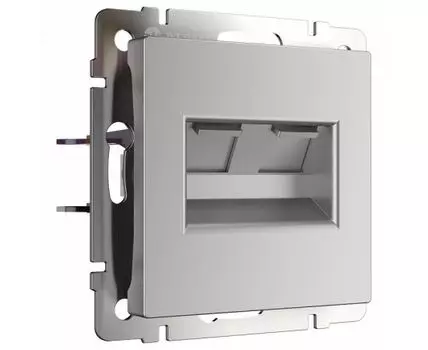 Розетка двойная Ethernet RJ-45 без рамки Werkel W118 1 W1181106