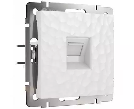Розетка Ethernet RJ-45 без рамки Werkel Hammer W1281001 (белый)