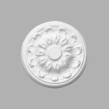 Розетка потолочная DECOMASTER 80201 (d нар. 200, d вн. 40, h=35мм)