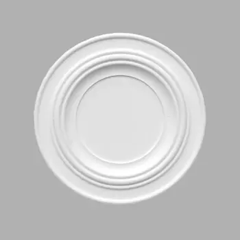 Розетка потолочная DECOMASTER 80202 (d нар. 330, d вн. 165, h=30мм)