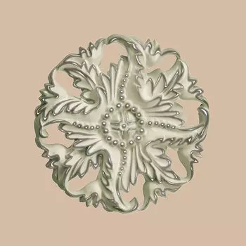 Розетка потолочная DECOMASTER 88125-59 (d нар. 125мм)