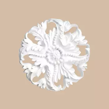 Розетка потолочная DECOMASTER 88125 (d нар. 125мм)