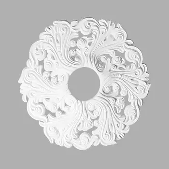 Розетка потолочная DECOMASTER DR-10 (d нар. 520, d вн. 124, h=35мм)