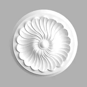 Розетка потолочная DECOMASTER DR-12 (d нар. 310, d вн. 30, h=58мм)