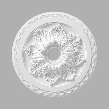 Розетка потолочная DECOMASTER DR-15 (d нар. 600, d вн. 75, h=51мм)