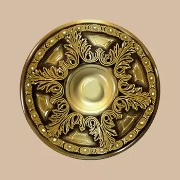 Розетка потолочная DECOMASTER DR-309-57 (d нар. 485, d вн. 140, h=48мм)