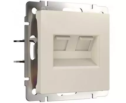 Розетка RJ-45+RJ-45 Werkel