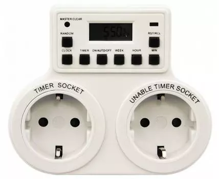 Розетка с таймером Feron TM25 23236
