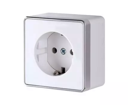 Розетка с заземлением Gallant WL15-02-01