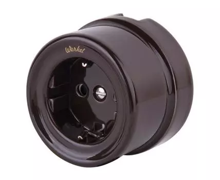 Розетка с заземлением Ретро WL18-03-01