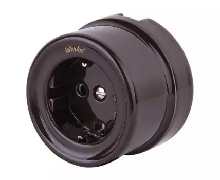 Розетка с заземлением Ретро WL18-03-01