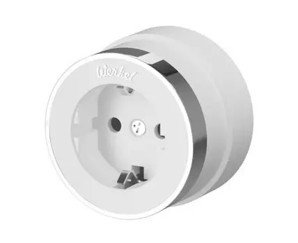 Розетка с заземлением Vintage