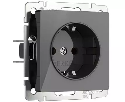 Розетка с заземлением Werkel